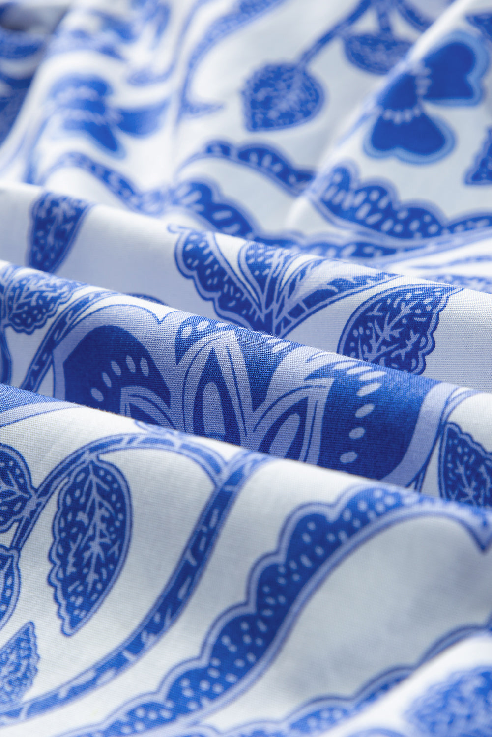 Chemisier bleu foncé à imprimé floral *-A WOMAN WE LOVE