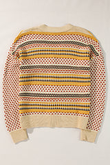 Cardigan court kaki boutonné à col en V-A WOMAN WE LOVE