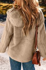 Veste Polaire Zippée à Capuche