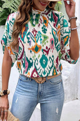Blouse multicolore chauve-souris-A WOMAN WE LOVE