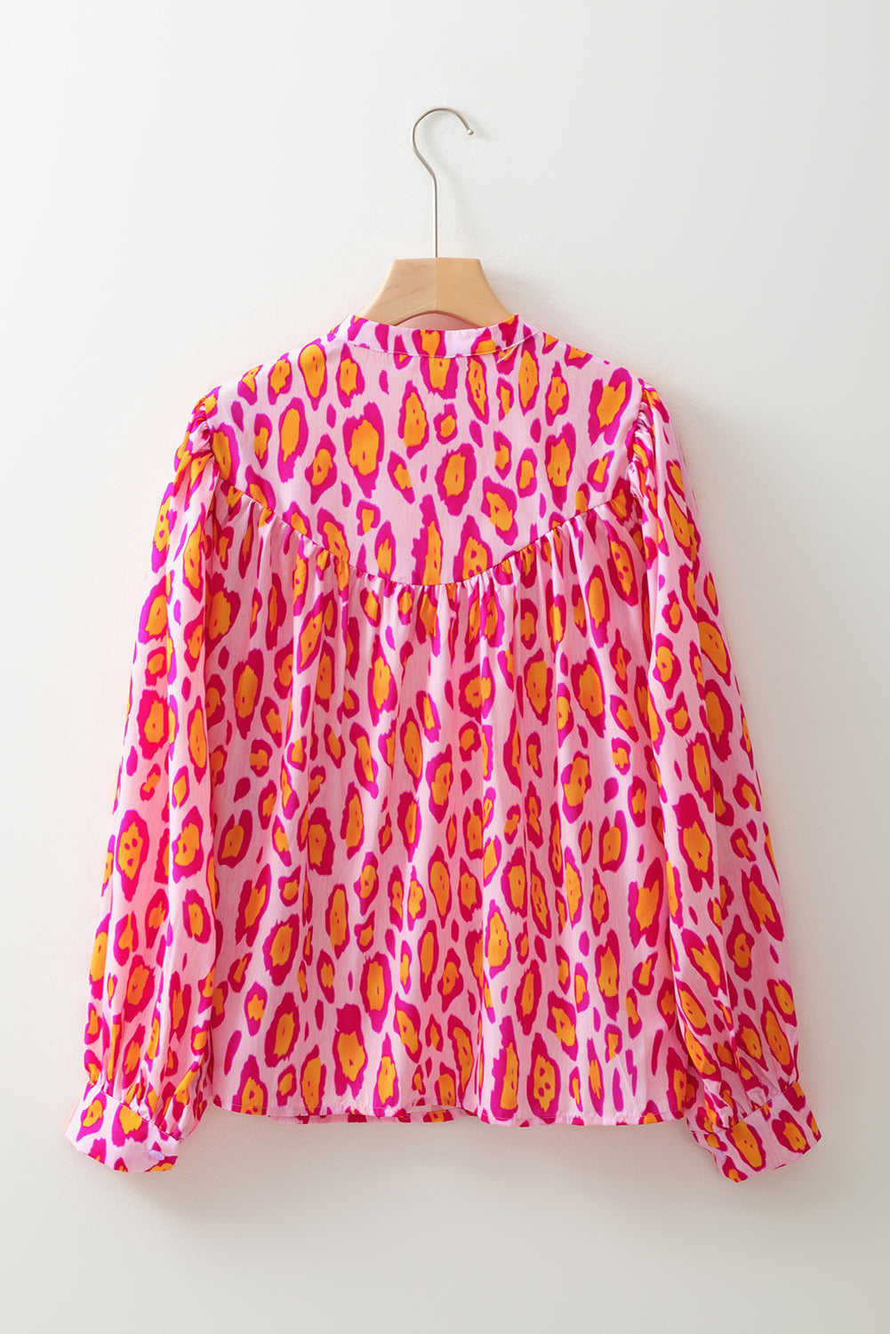 Chemise décontractée surdimensionnée à manches ballon *-A WOMAN WE LOVE