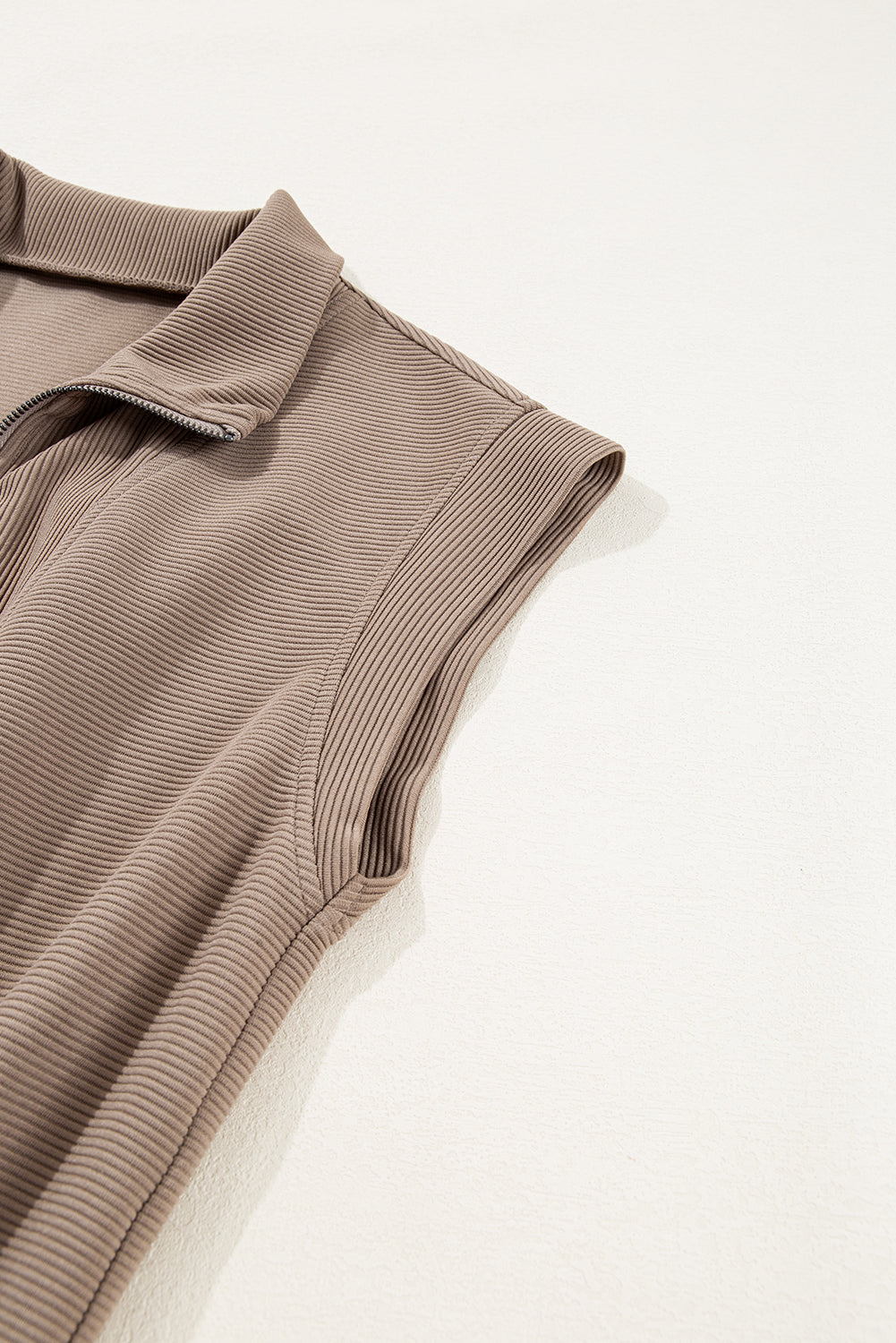 Combi-short texturée kaki foncé-A WOMAN WE LOVE